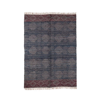 Austin Cotton Blend Printed Rag Rug, 6&