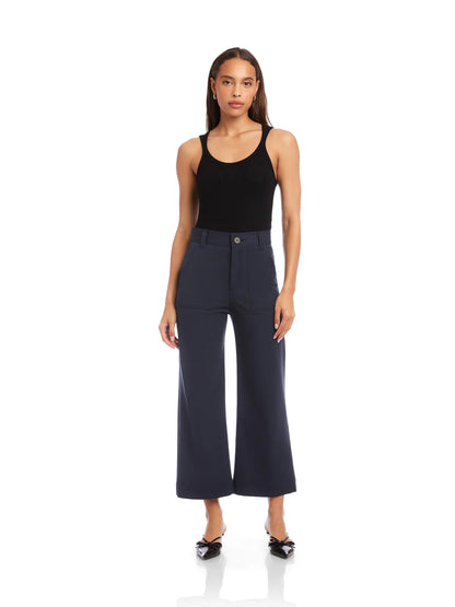 Rylee Navy Crop Pants