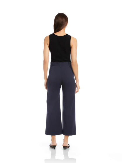 Rylee Navy Crop Pants