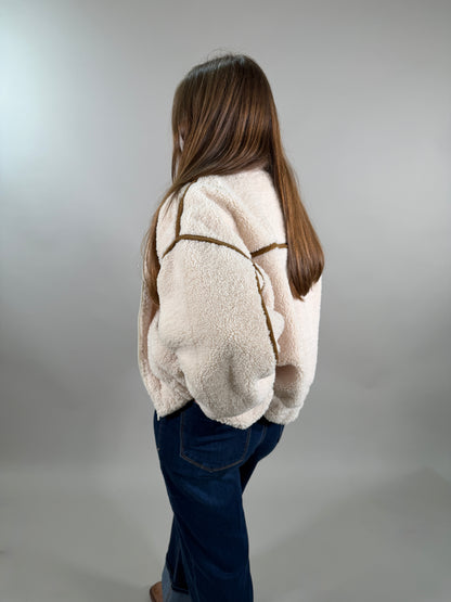 Cozy Sherpa Bomber Jacket