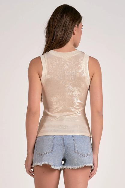 Metallic Sparkle Tank