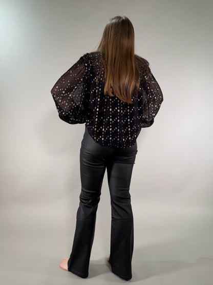 Sleek Coated High-Rise Denim | Dear John Fiona