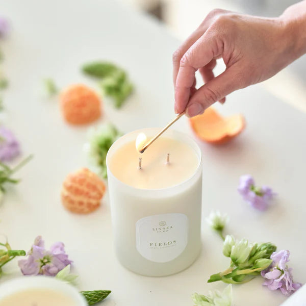 Fields Large 2-wick Candle