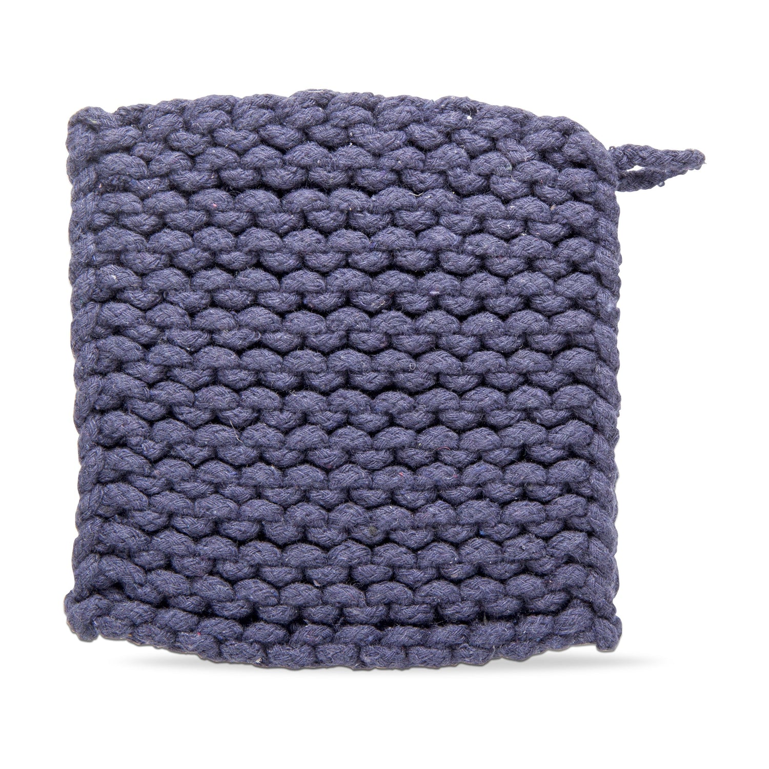 Navy Crochet Trivet