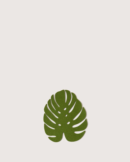 Merino Wool Monstera Trivet