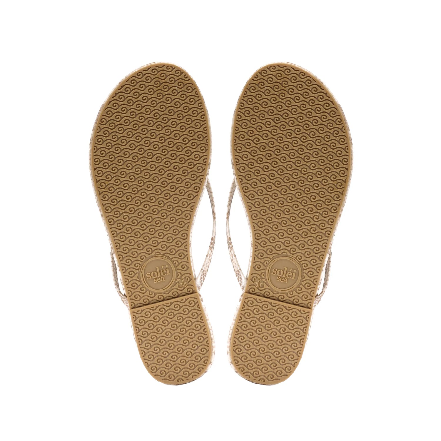 Golden Snake Print Sandals