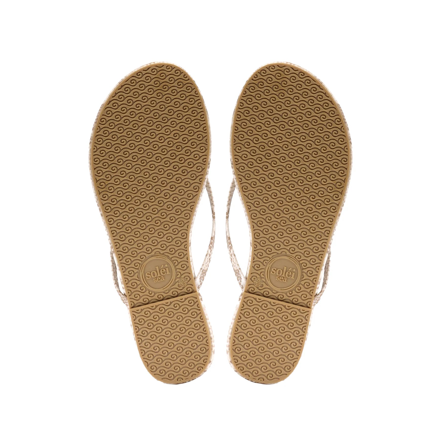 Golden Snake Print Sandals