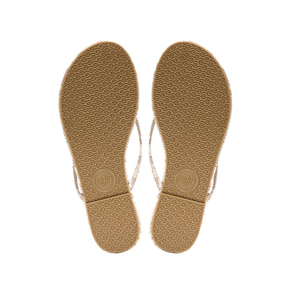 Golden Snake Print Sandals