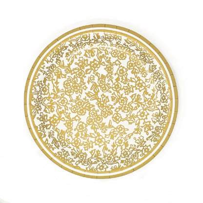 7&quot; Gold Heavy-duty Paper Plate