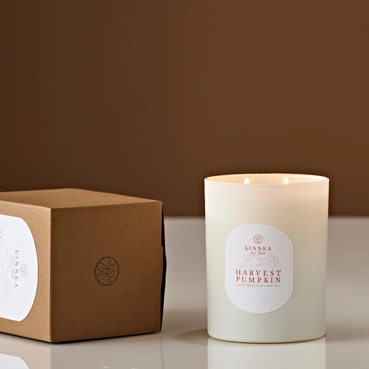 Harvest Pumpkin 2-wick Candle
