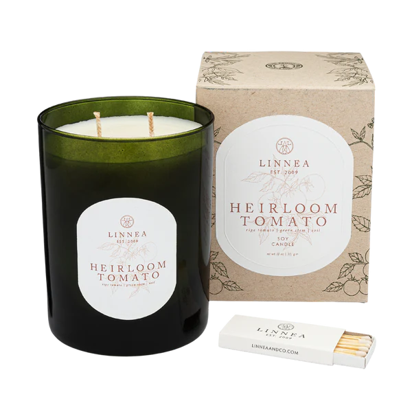 Heirloom Tomato Large 2-wick Candle