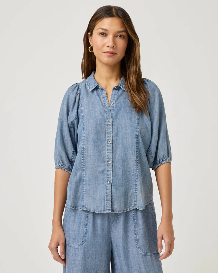 Violet Indigo Blouse