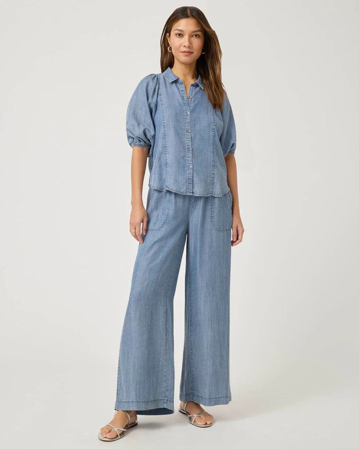 Violet Indigo Blouse