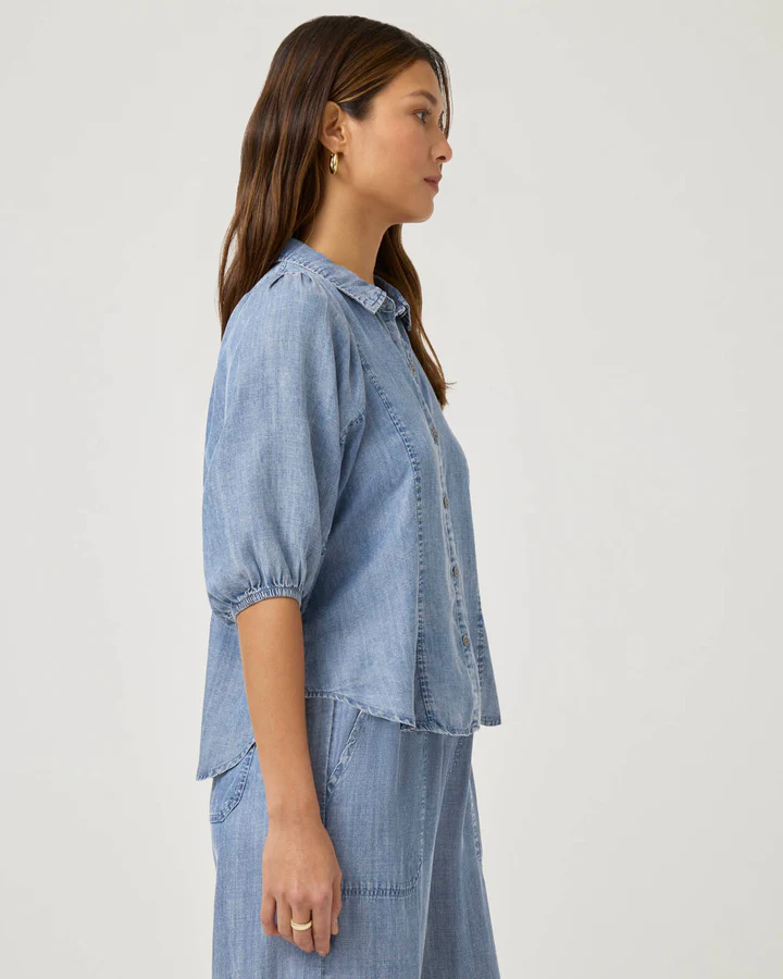 Violet Indigo Blouse