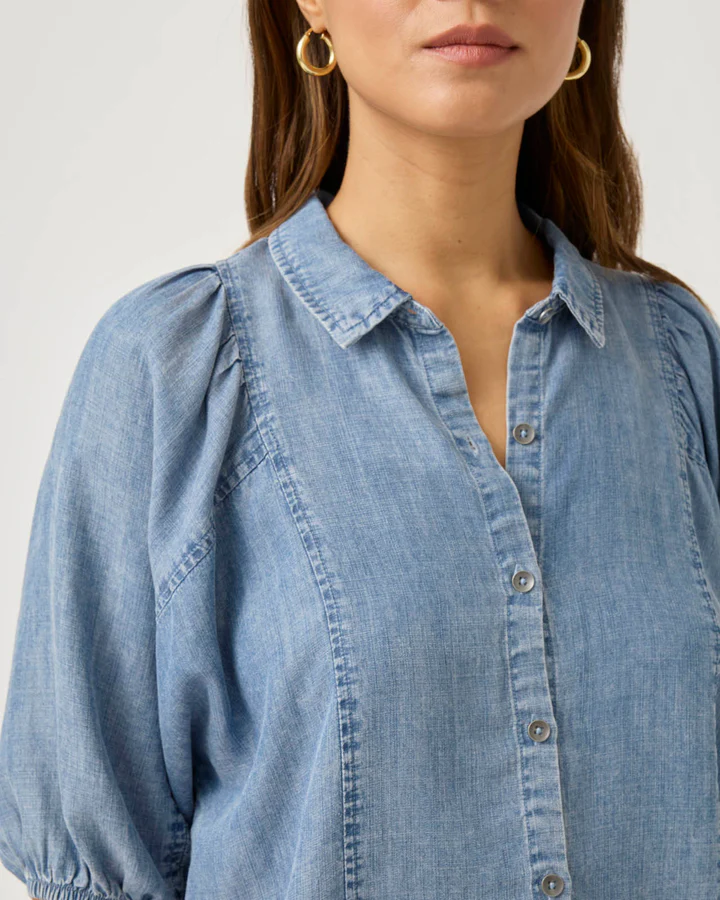 Violet Indigo Blouse