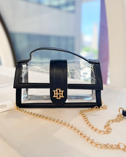 Leather Clear Bag