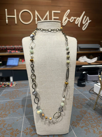 Multi Stone Necklace