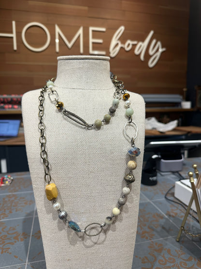 Multi Stone Necklace