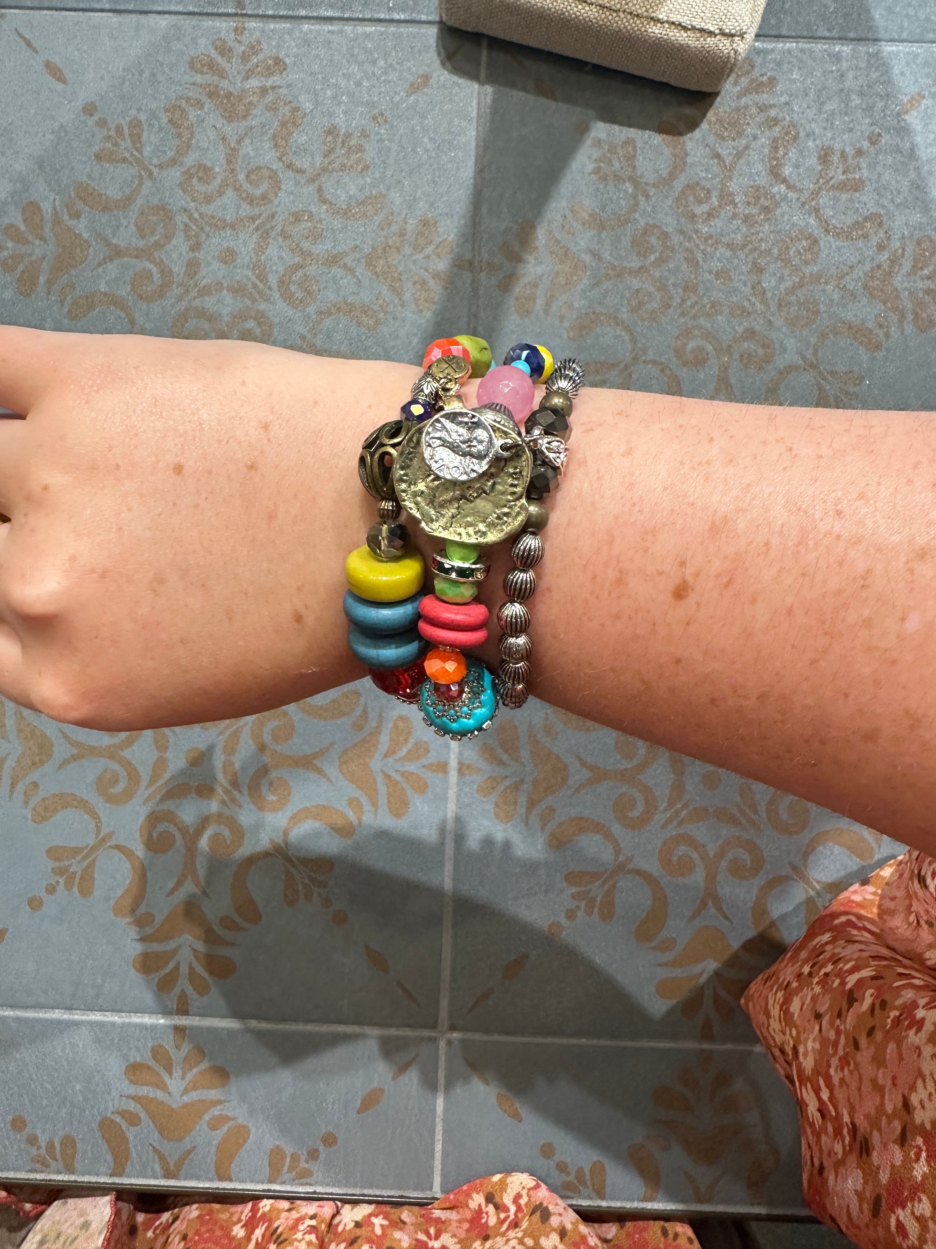 Multicolored Bracelet Set