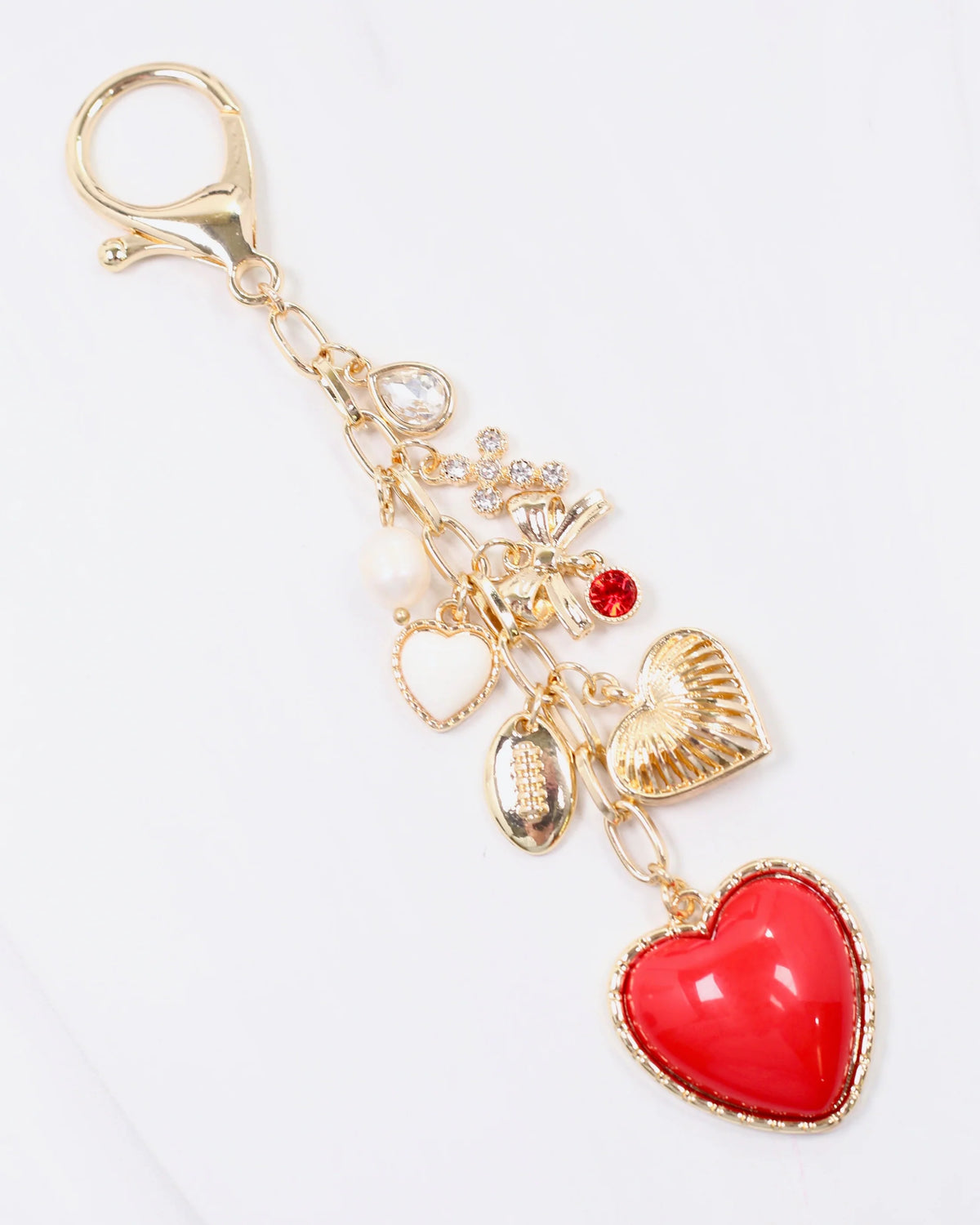 Heart Bag Charm