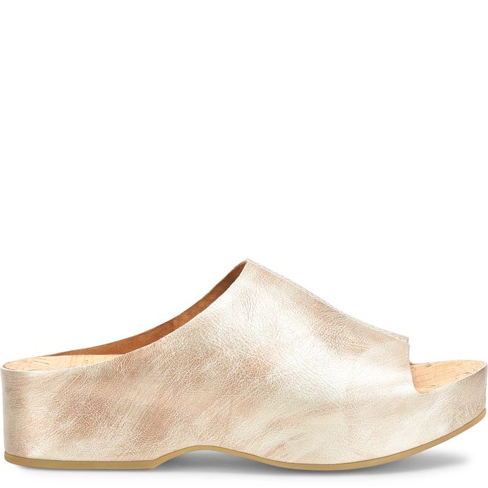 Yazmin Metallic Platform Sandal