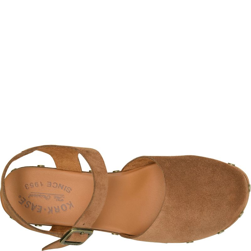Tribeca Suede Platform Clogs