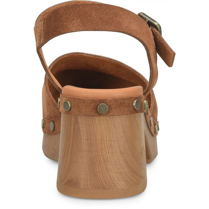 Tribeca Suede Platform Clogs