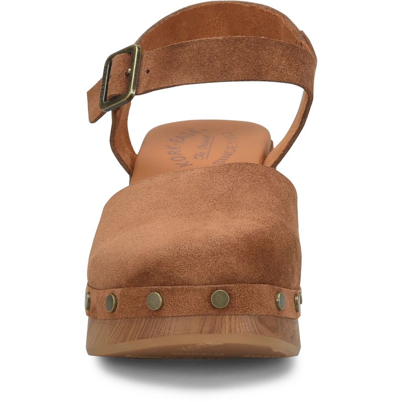 Tribeca Suede Platform Clogs