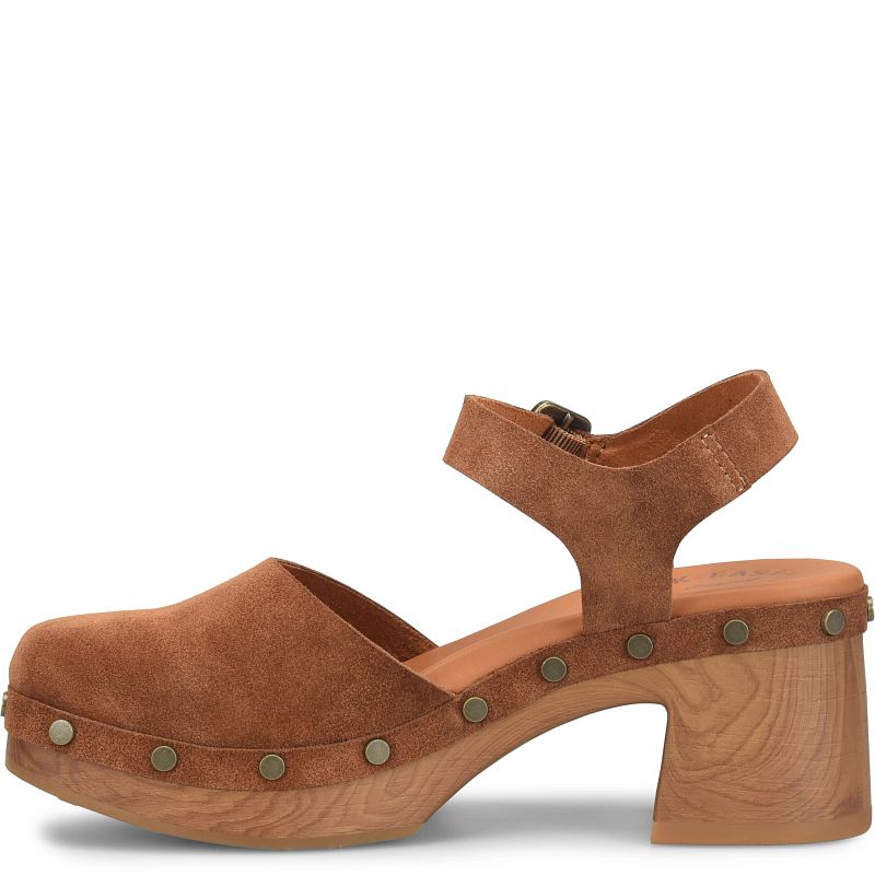 Tribeca Suede Platform Clogs