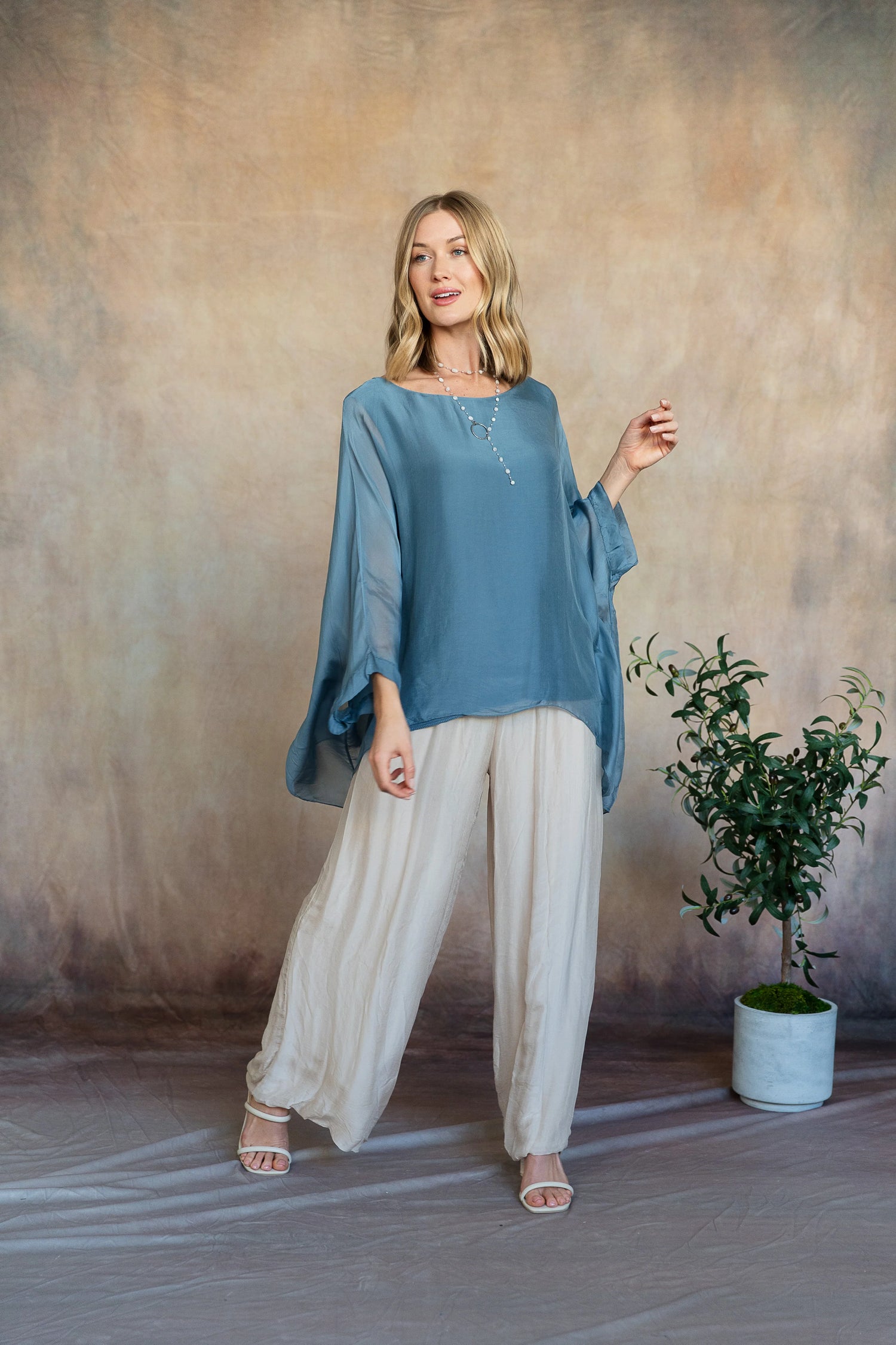 Martina Silk Top