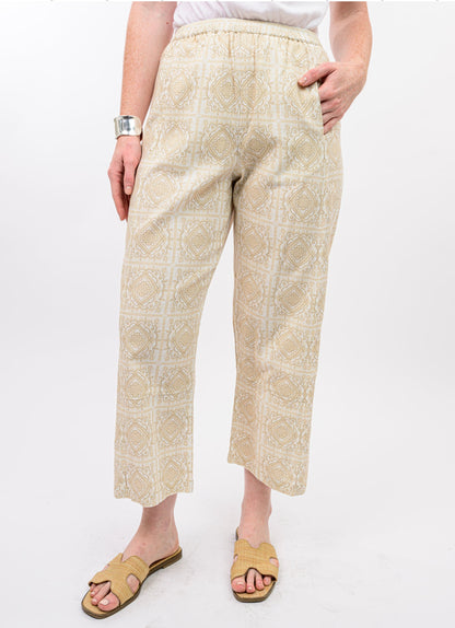 Geometric Tiles Pants