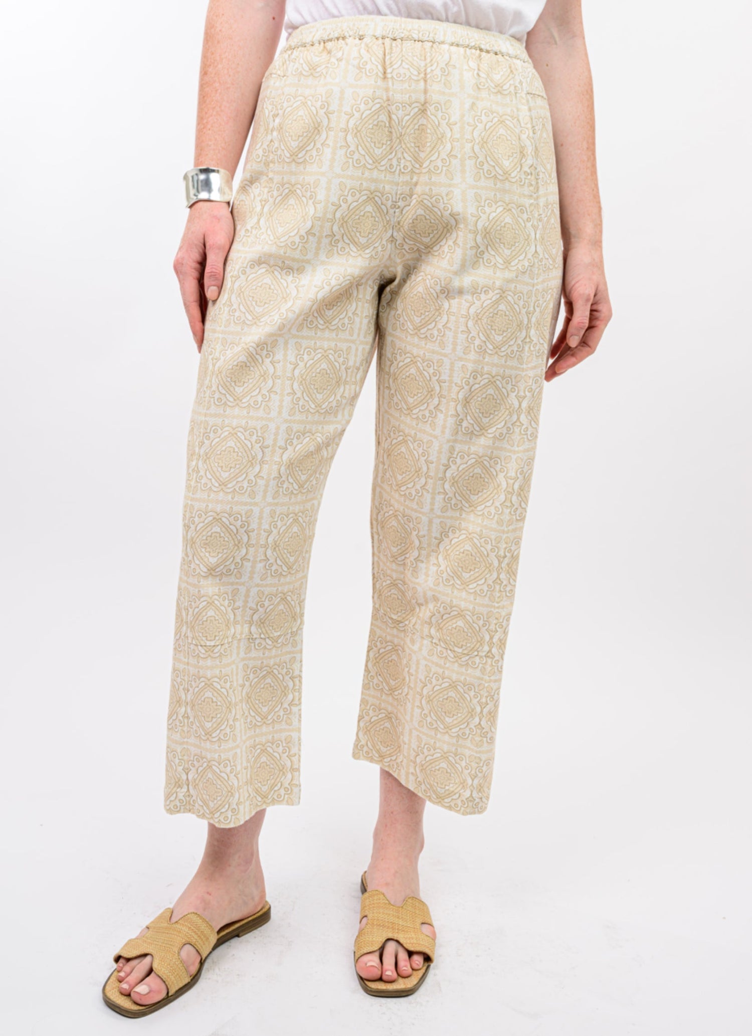 Geometric Tiles Pants