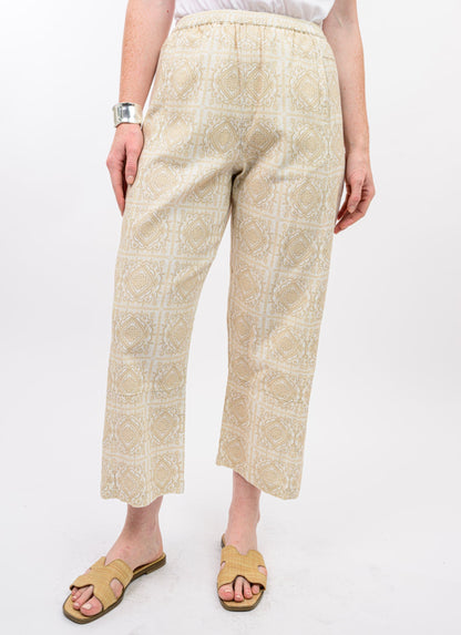 Geometric Tiles Pants