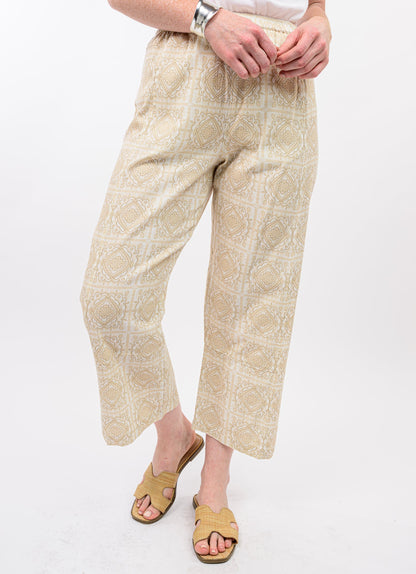 Geometric Tiles Pants