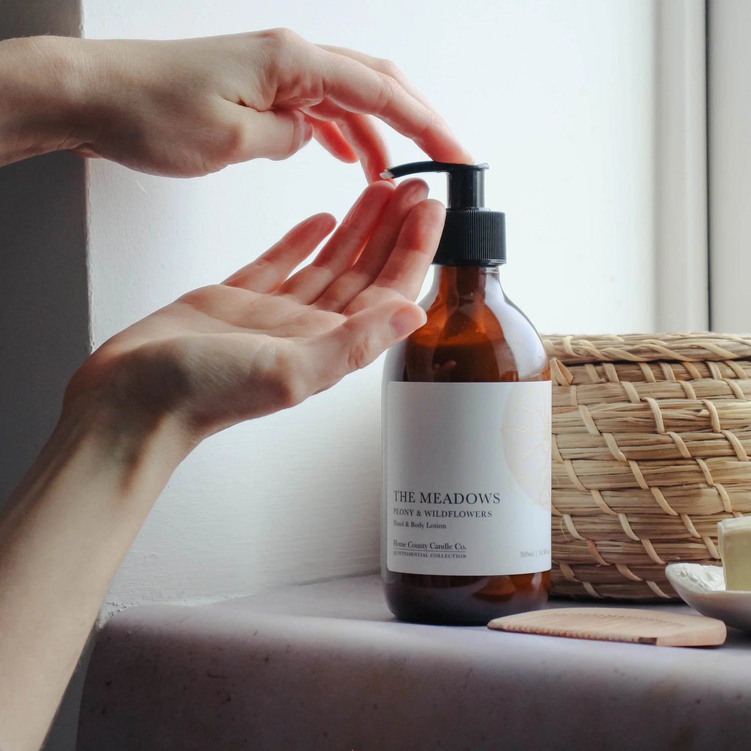 The Meadows - Peony and Wildflowers Hand and Body Lotion