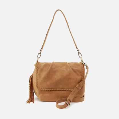 Buffed Whiskey with Shimmer Shoulder Bag