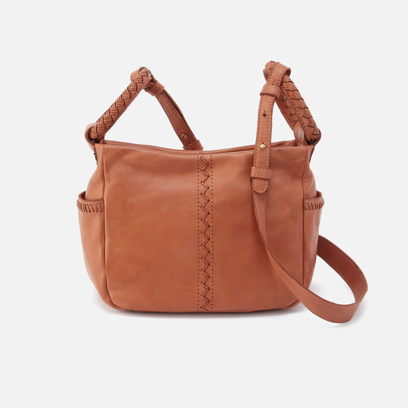 Harvest Wheat Braided Shoulder Bag