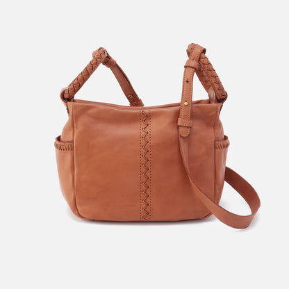 Harvest Wheat Braided Shoulder Bag