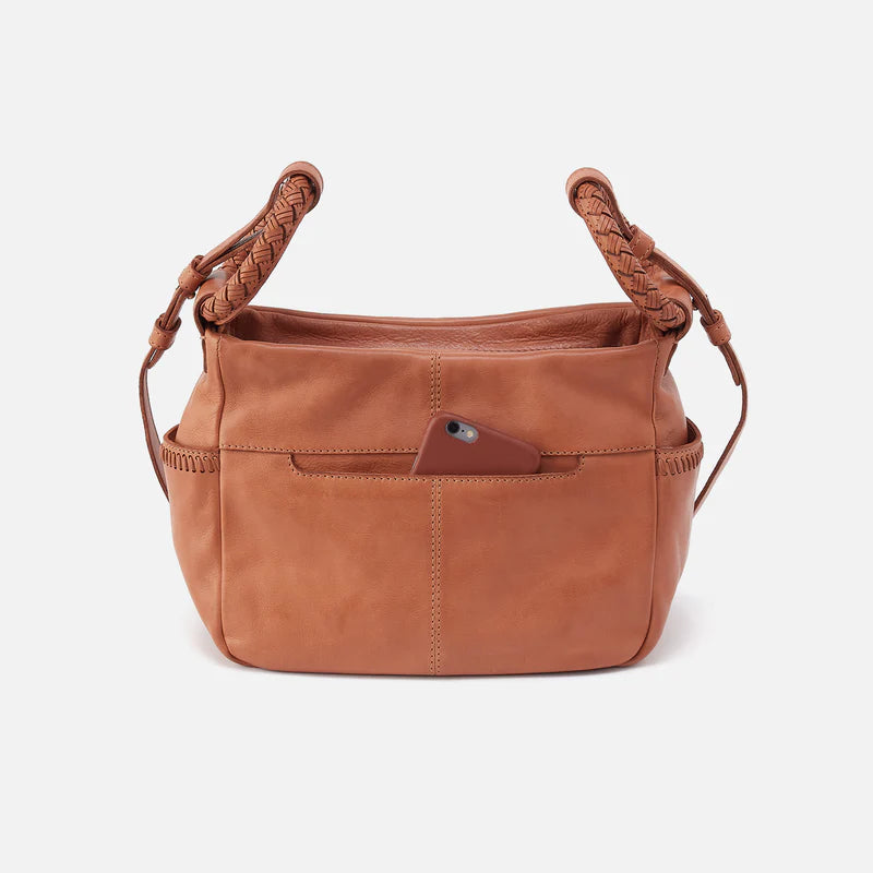 Harvest Wheat Braided Shoulder Bag