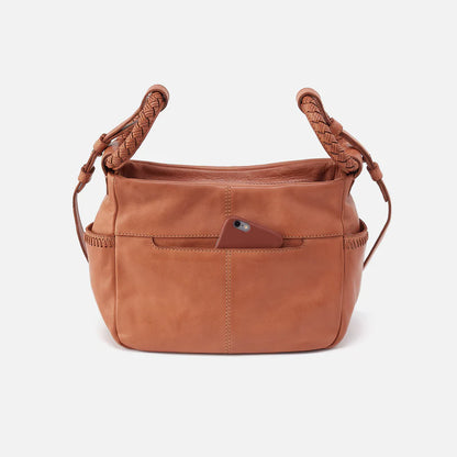 Harvest Wheat Braided Shoulder Bag