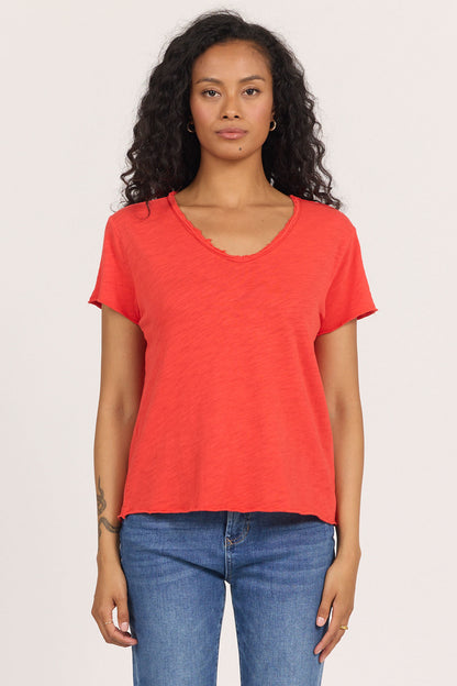 Breezy Slub Cotton Tee