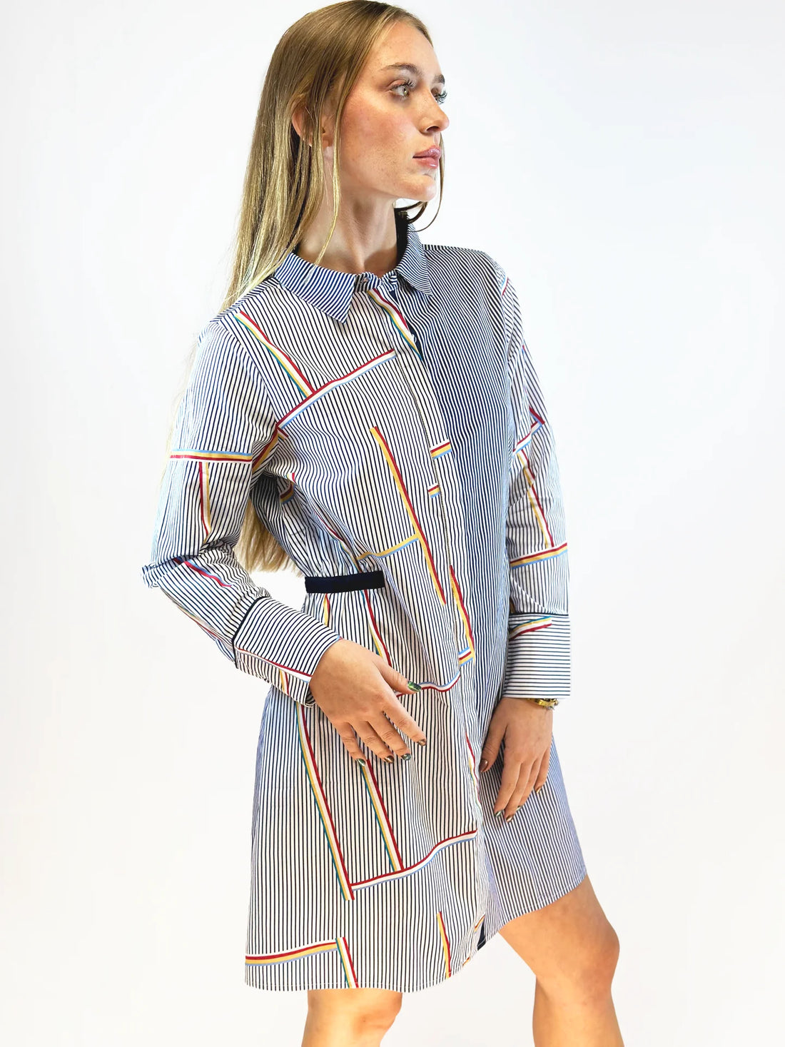 Retro Striped Dress