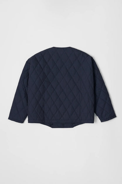 Oversized Cotton-Blend Utility Jacket