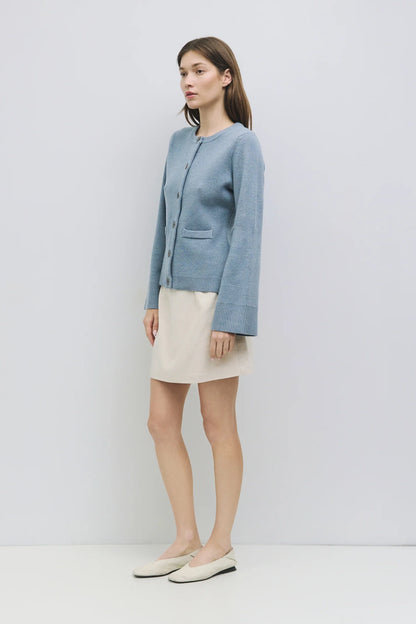 Flared Sleeve Cardigan