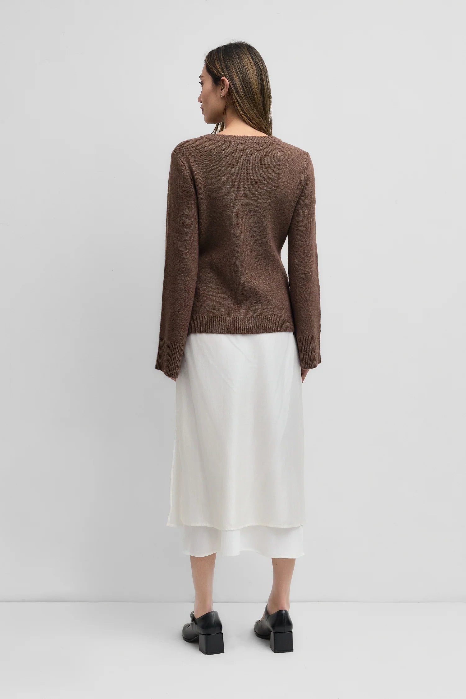 Flared Sleeve Cardigan