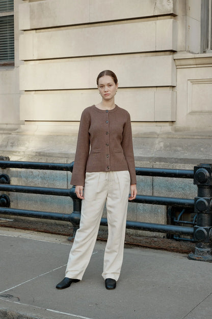 Flared Sleeve Cardigan