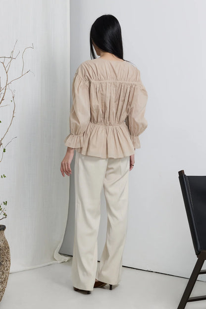 Feminine Cotton Blouse