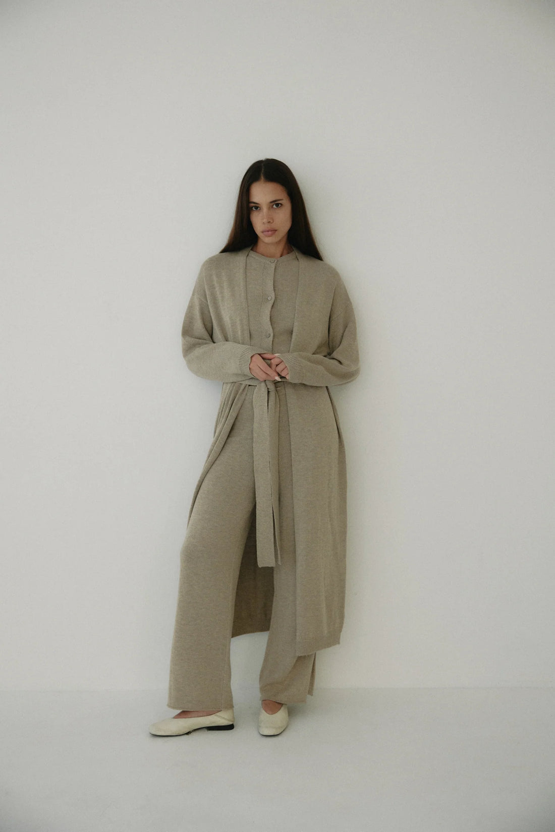 Duster-Style Cardigan