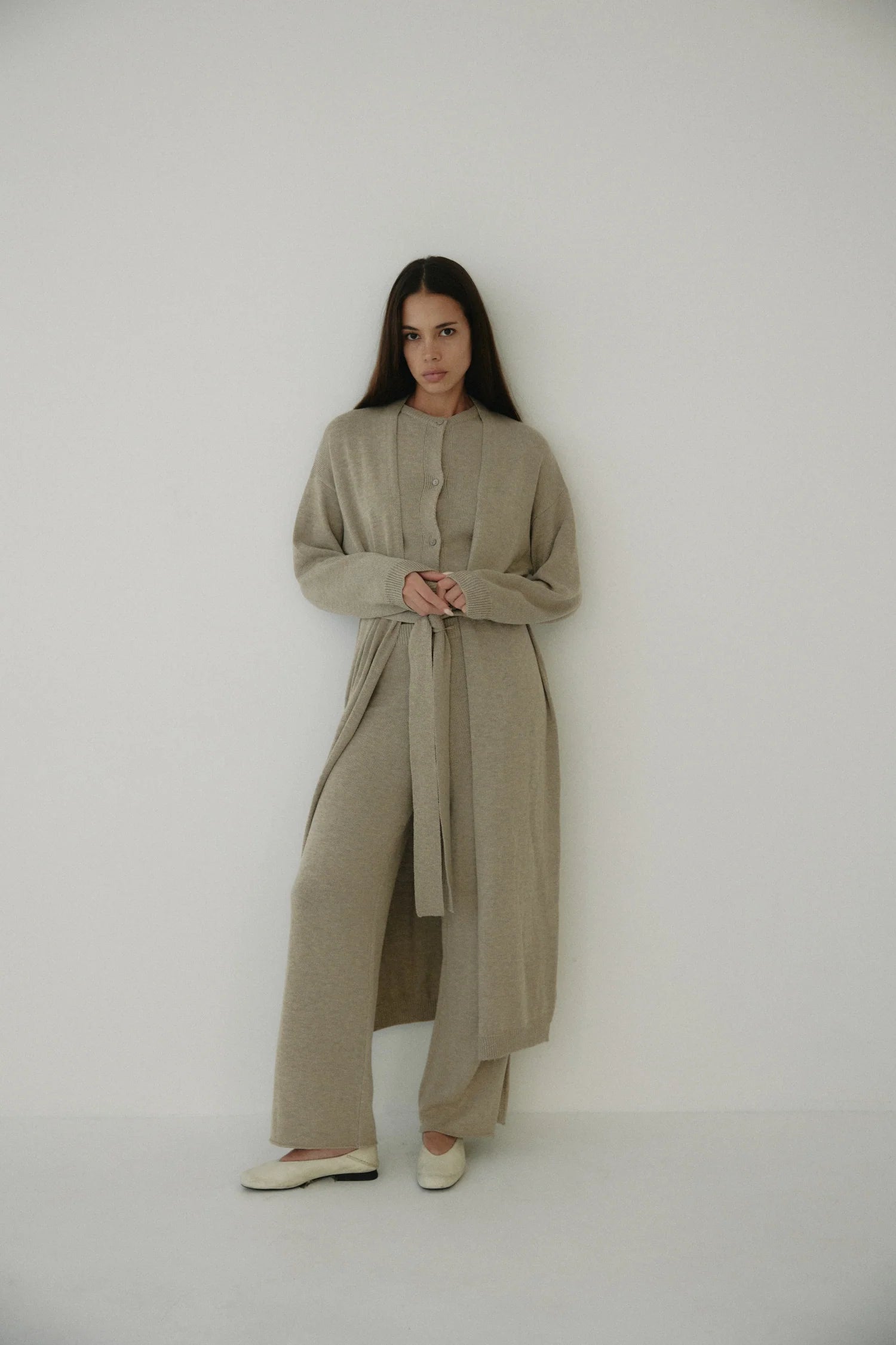 Duster-Style Cardigan