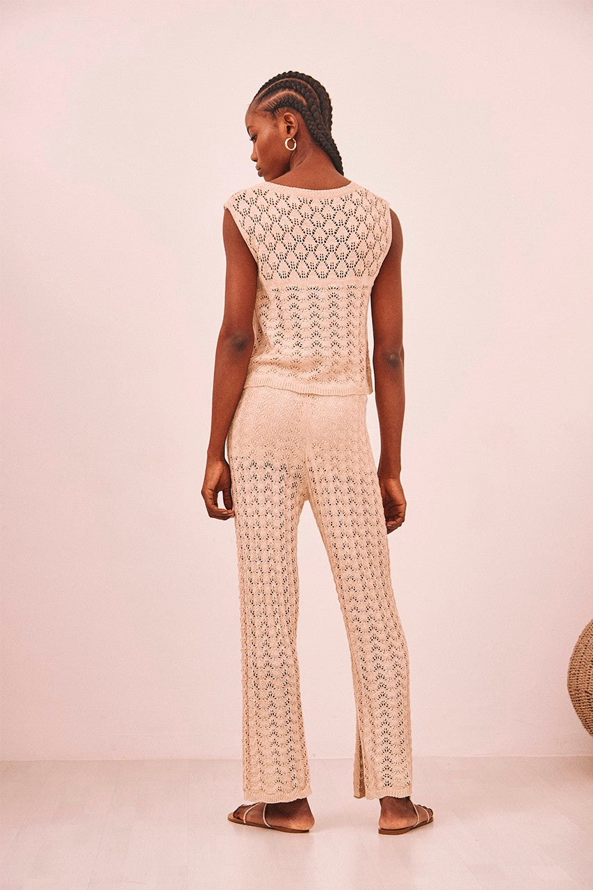 Knit Top With Openwork
